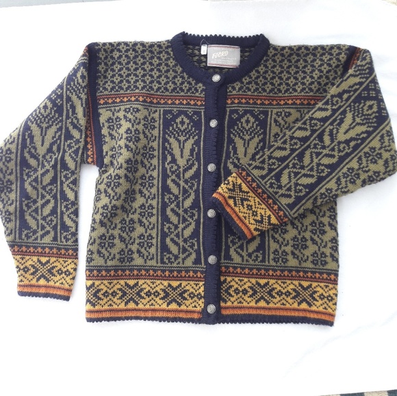 FJORD Sweaters - Norweigen Wool Cardigan